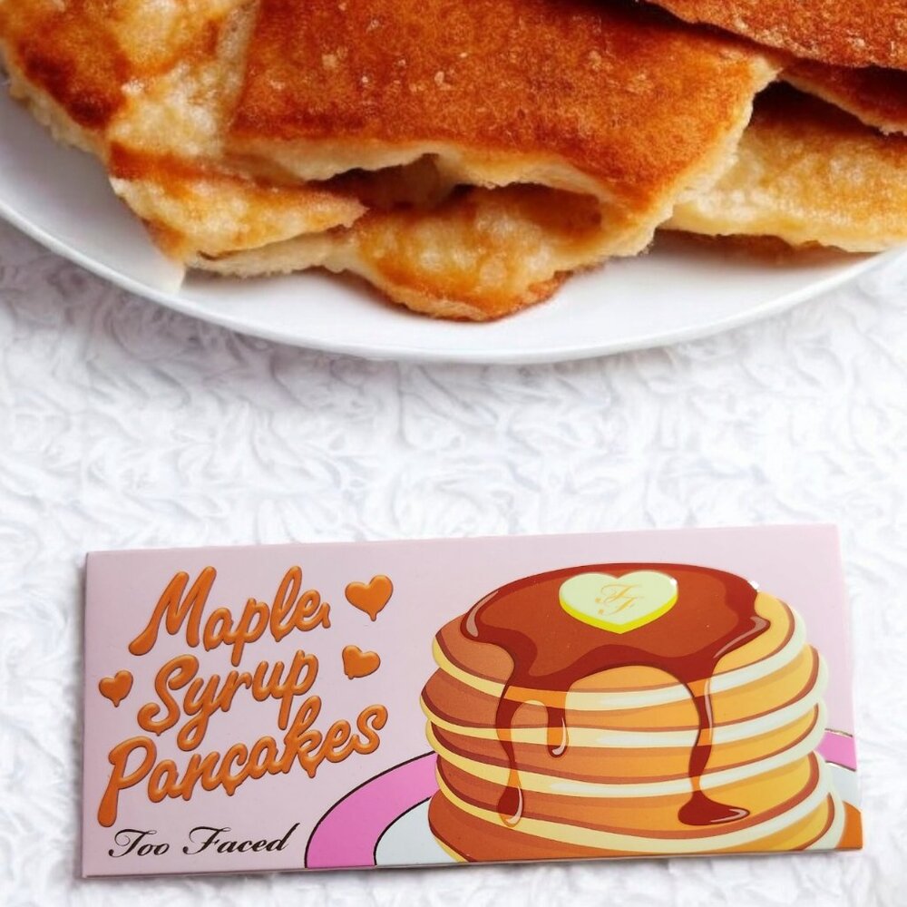 Too Faced Maple Syrup Pancakes Eyeshadow Palette NIB